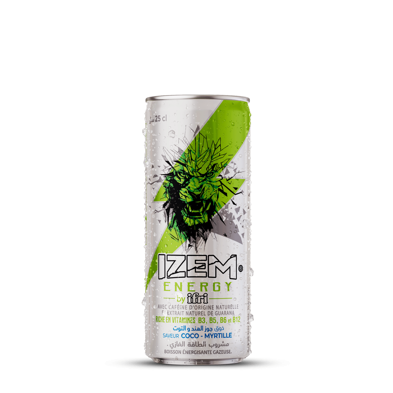 IZEM Energy Coco Myrtille 25 cl